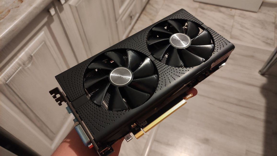 Видеокарта Rx580 8gb Sapphire Nitro+