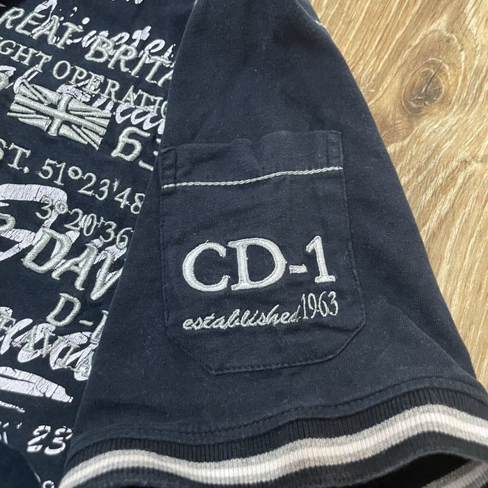 tricou polo Camp David, bărbați mărimea L albastru închis