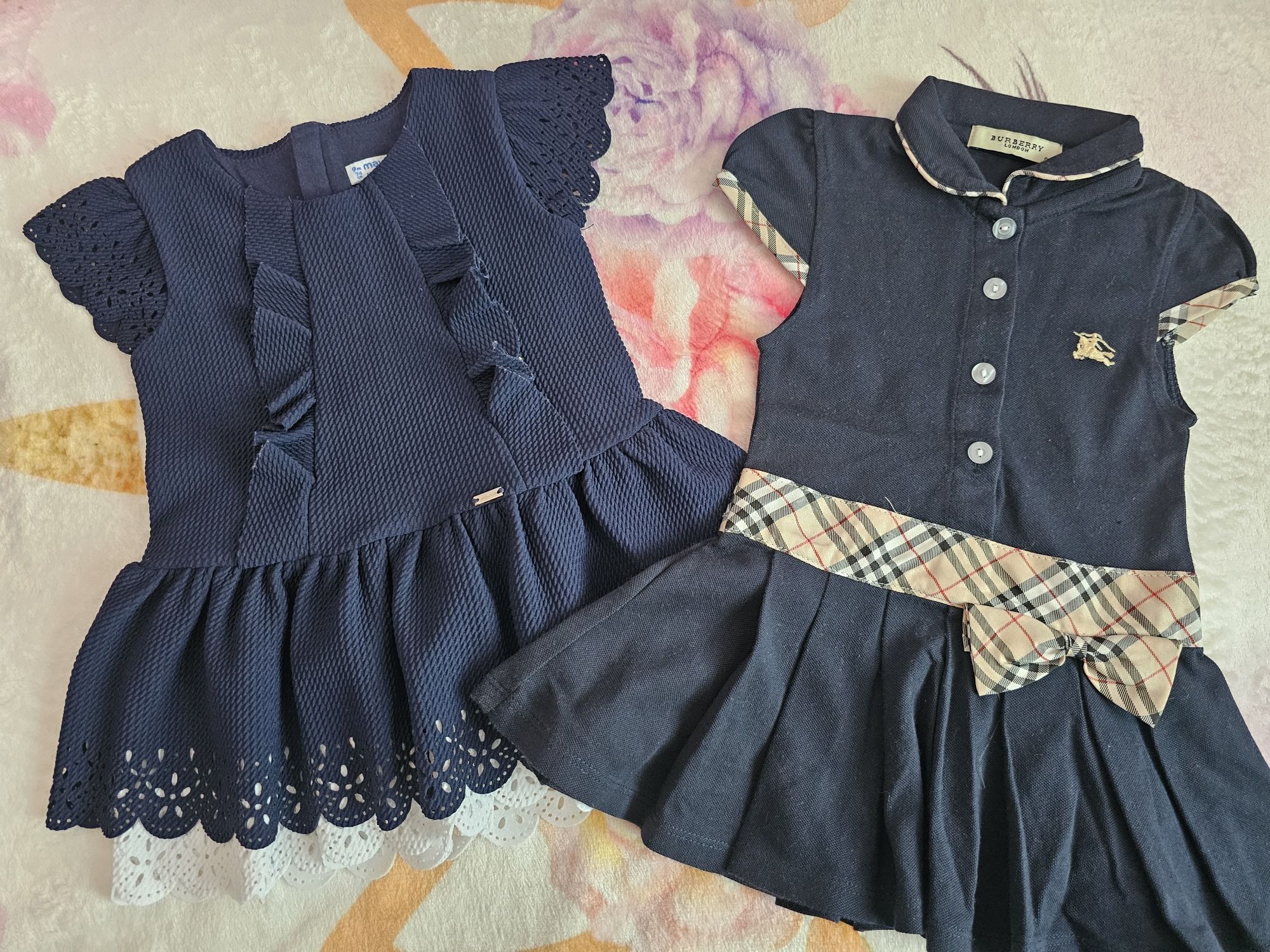 Лот дрехи момиче - Benetton, H&M, Mayoral, Burberry
