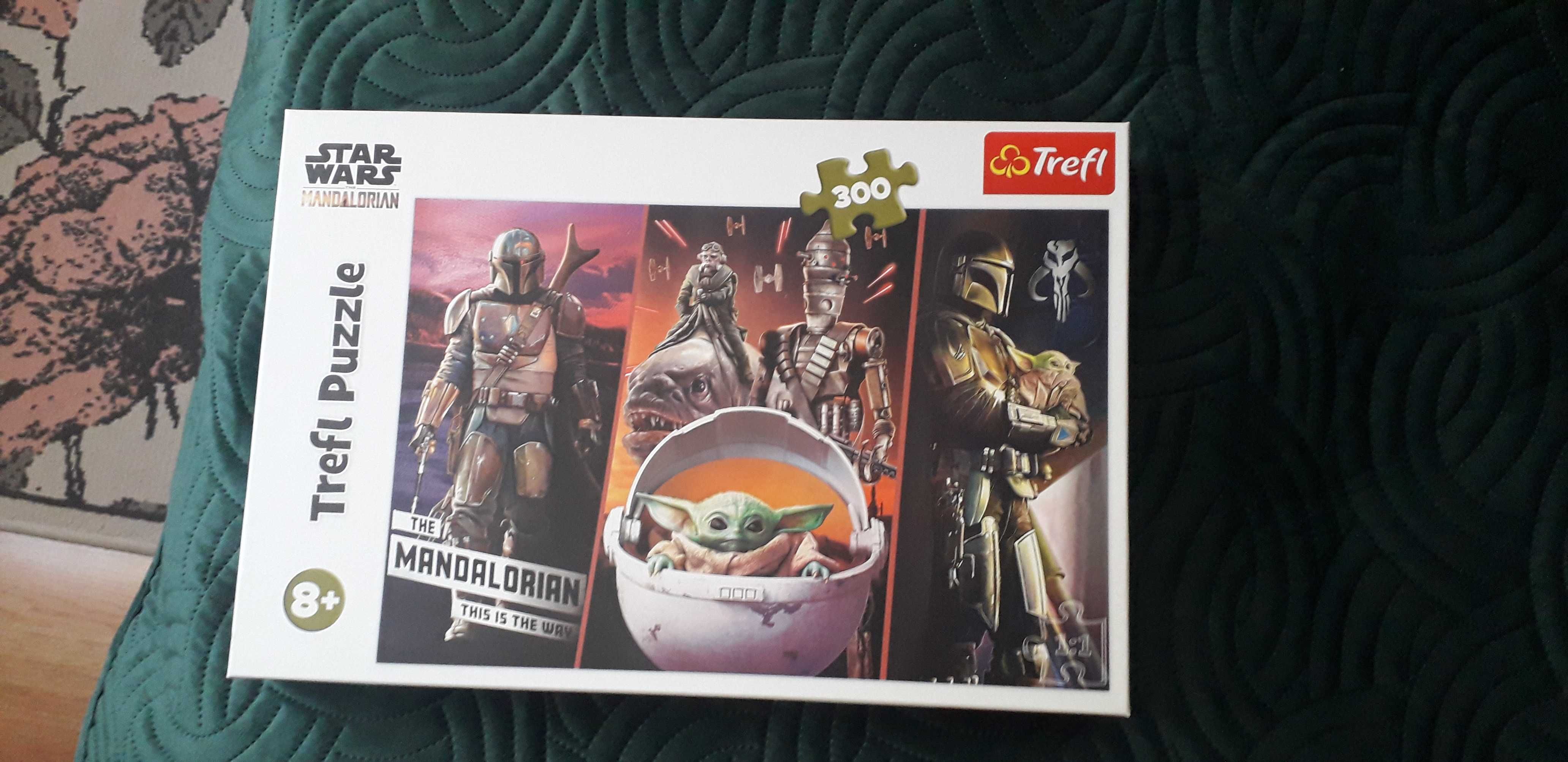 puzzle trefl the mandalorian 300 piese