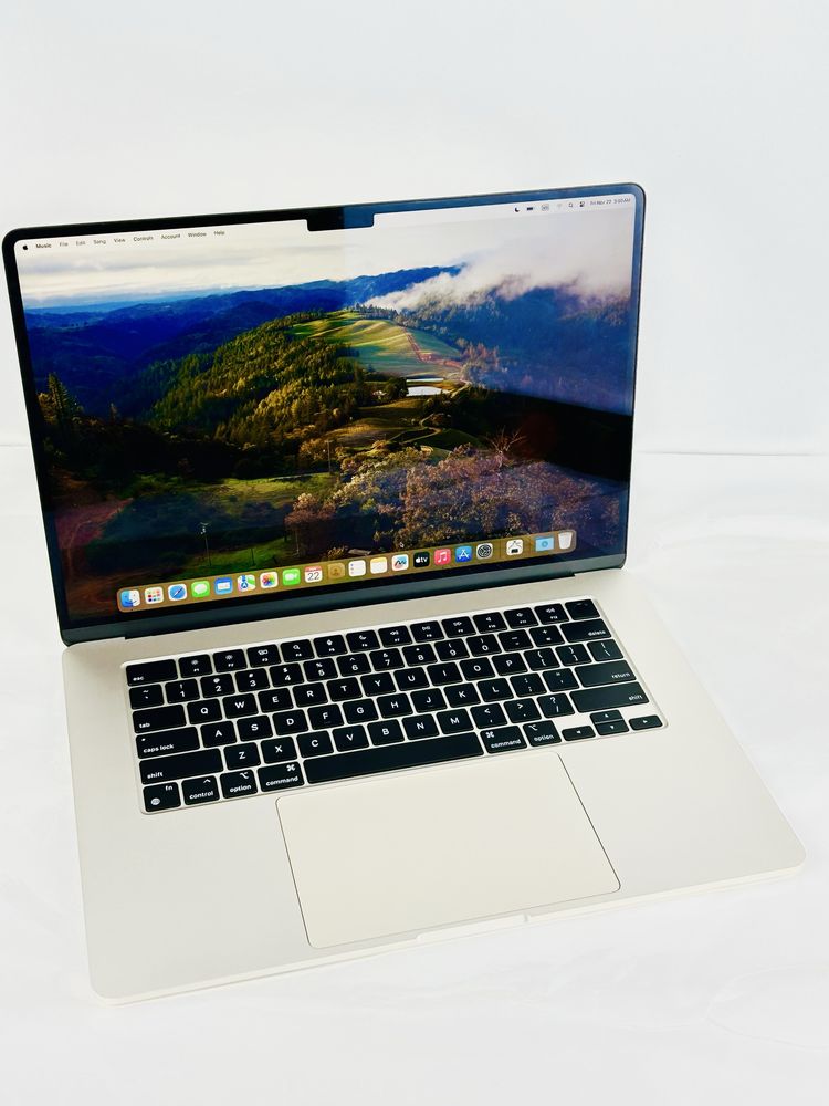 Apple MacBook Air 15 M2 8RAM 256GB Starlight 99% Батерия! Гаранция!