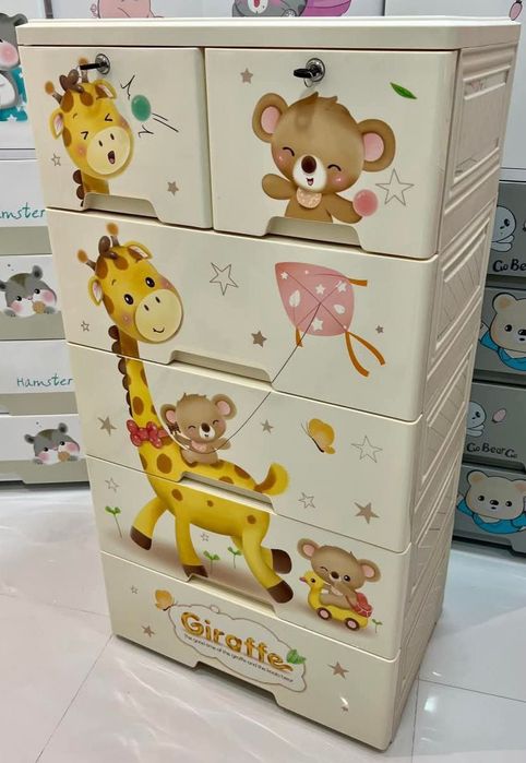 Детский пластиковый комод