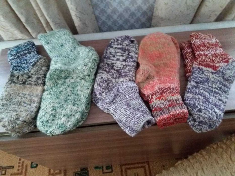 Носки вязаные носки