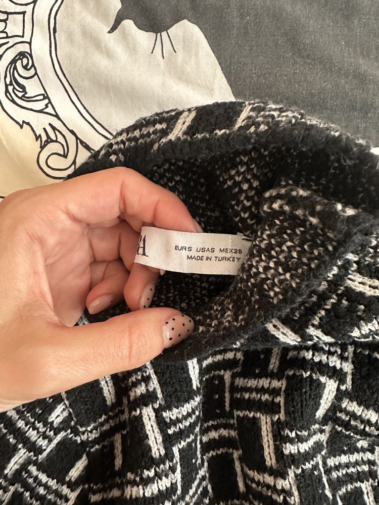 Дамска плетена рокля ZARA