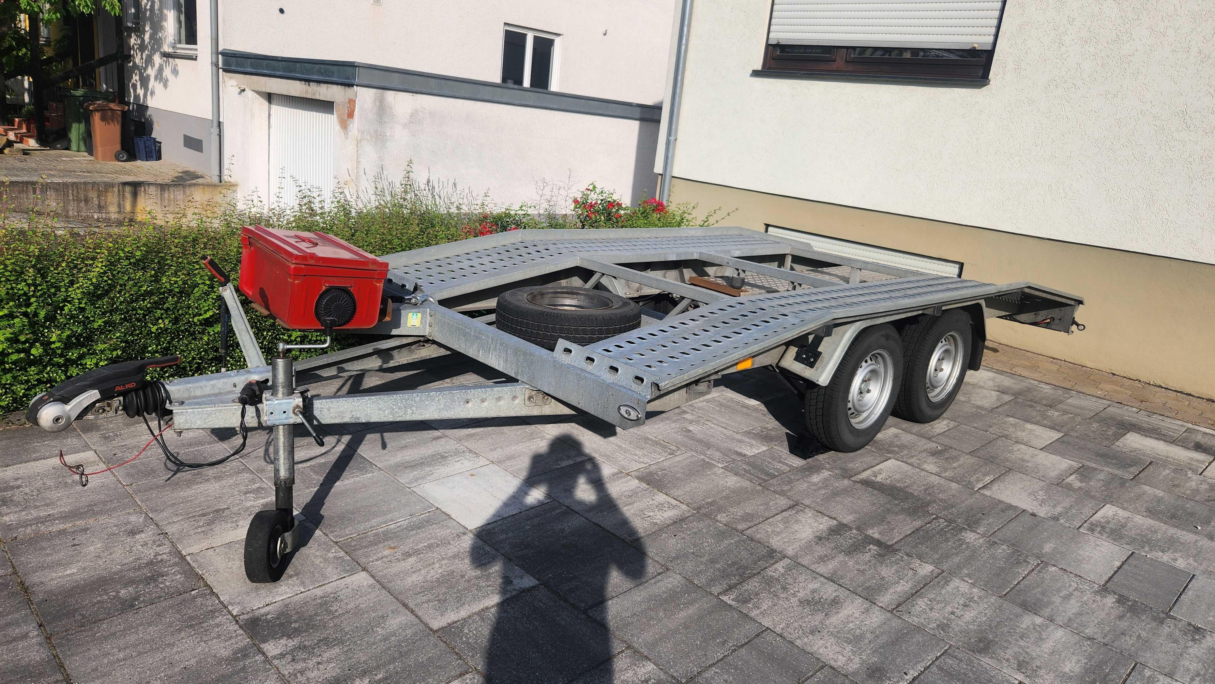 Transport cu platforma / schlep