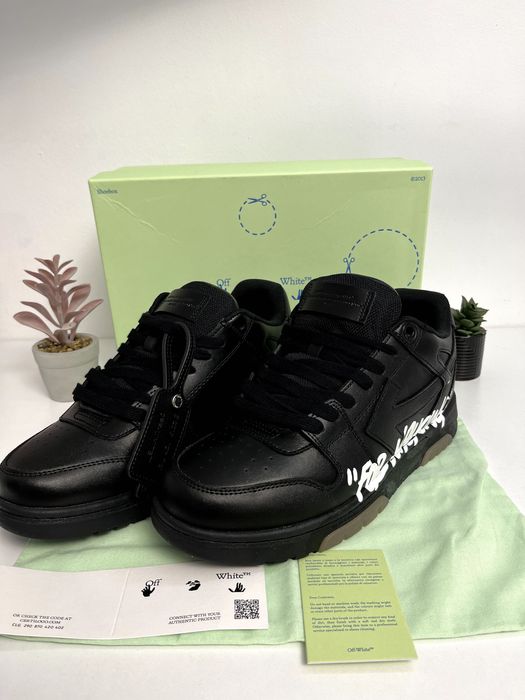 Off White Out Of Office Negru (DS)(DOAR 41,44)