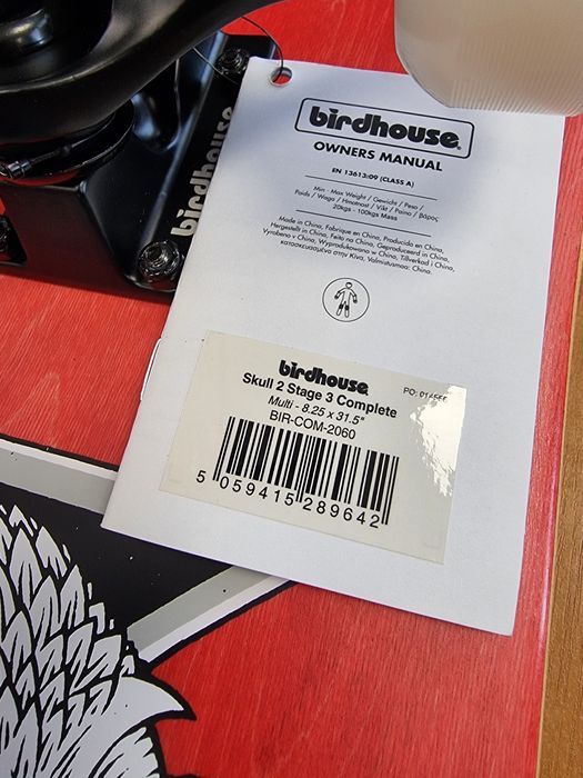 истински Скейтборд Birdhouse 8.125 и 8.25