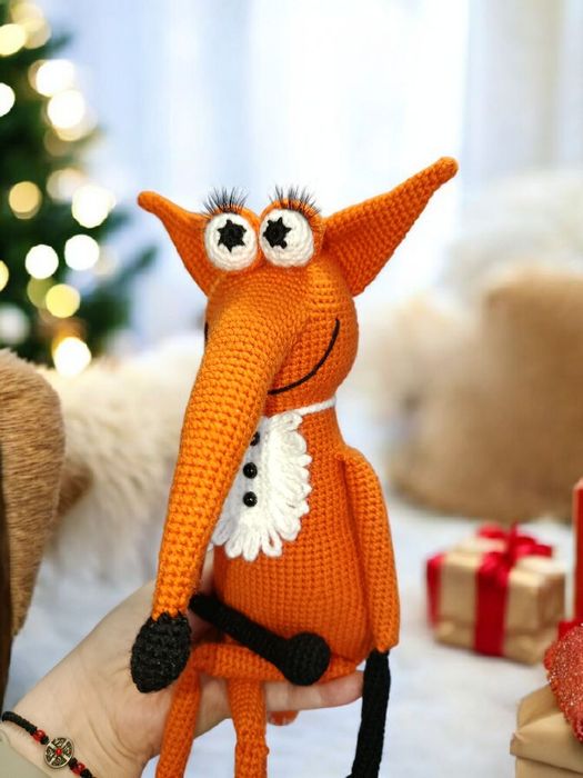 Игрушка ручной работы Мистер Лис