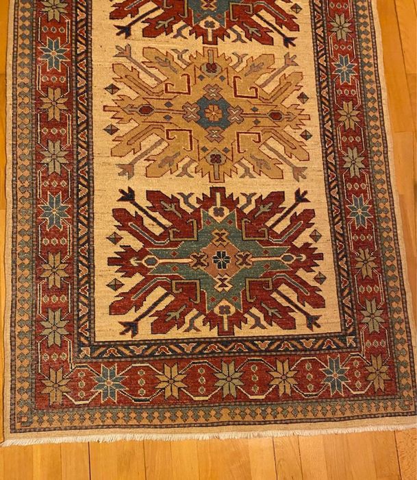 Covor lana si matase manual Tabriz