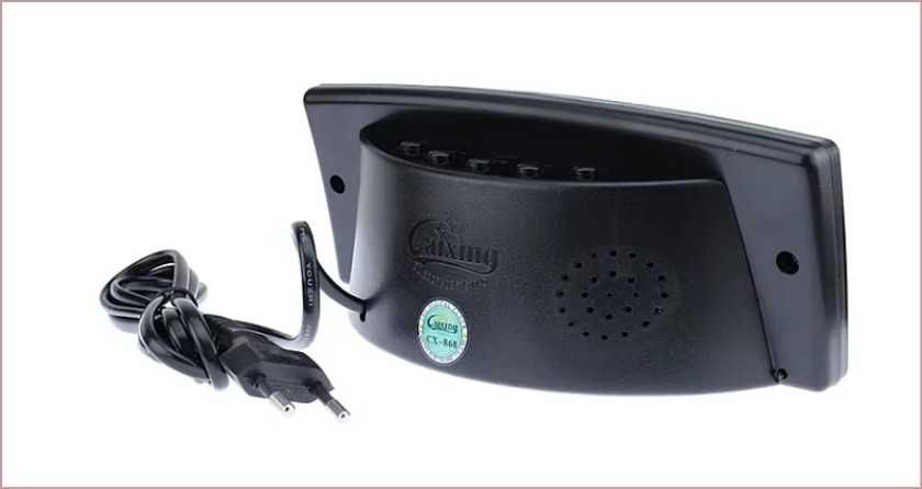 Ceas digital de masa 909A cu LED rosu, alarma calendar si temperatura