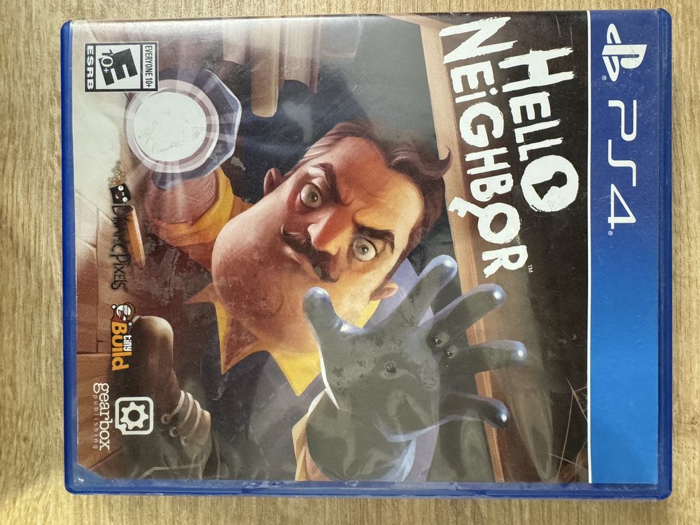 Диск на пс4 hello neighbor