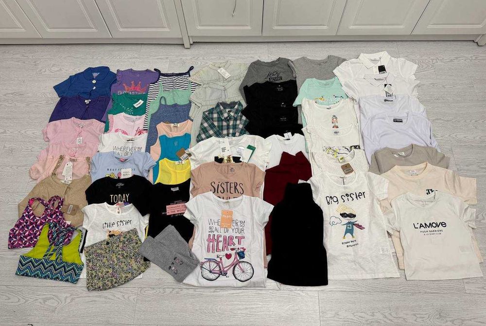 Новые футболки, рубашки, OLD NAVY, NEXT, H&M, ZARA размер 3-12 лет