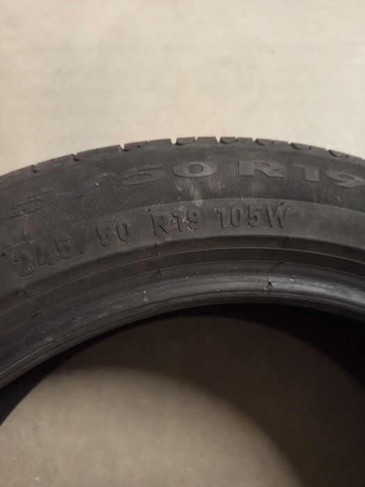 Цена за 4 бр 245/50/19 Pirelli Cinturato P7, Run flat, XL