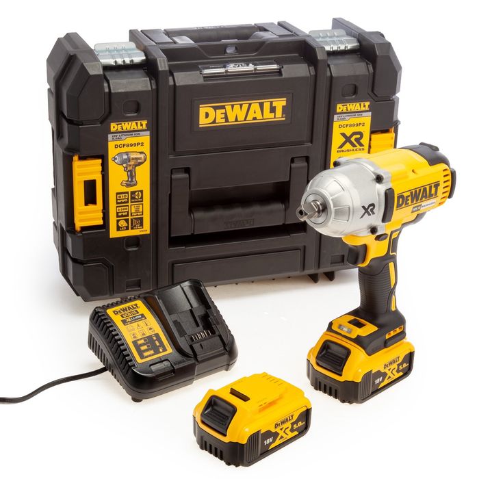 Гайковерт DeWALT DCF899 950Nm  + 2броя Батерии 5Ah , Зарядно и Куфар