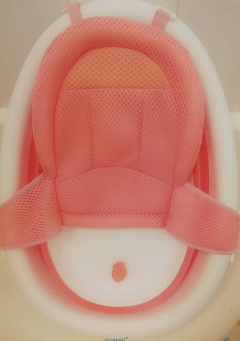 Cadita pliabila, cu reductor detasabil, Roz, U-grow