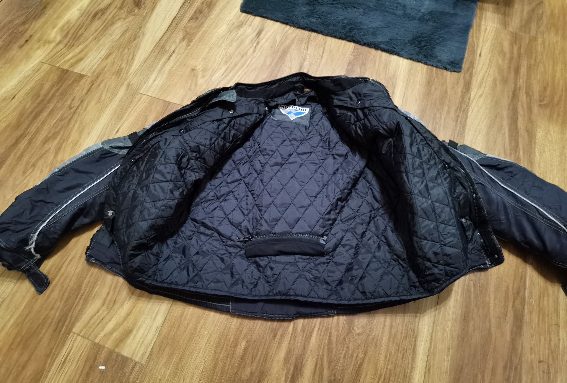 geaca moto textil touring, sport, marime L, cu protectii si mesada