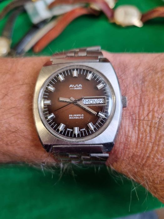 Ceas AVIA automatic, swiss made, 25 rubine, incabloc