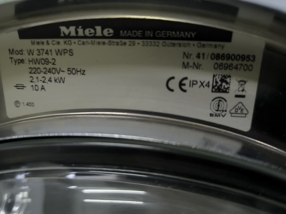Пералня Miele W 3741 WPS - 7кг. 1400 об.