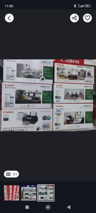 Принтер Canon Epson garantiya 1 yil dastavka ichida