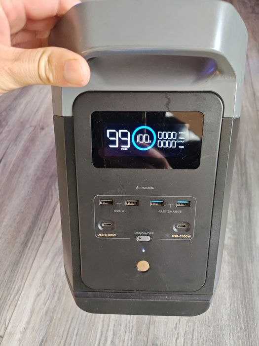 Акумолаторна солорна система EcoFlow delta 2