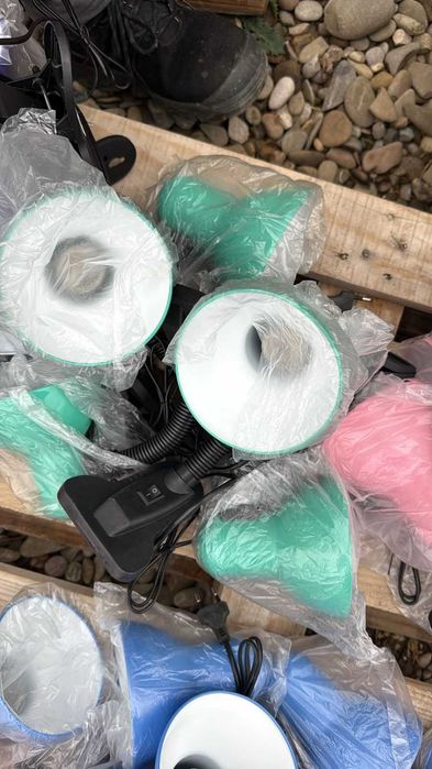 Lampă de birou cu clemă pentru blatul biroului, Verde/Turquoise