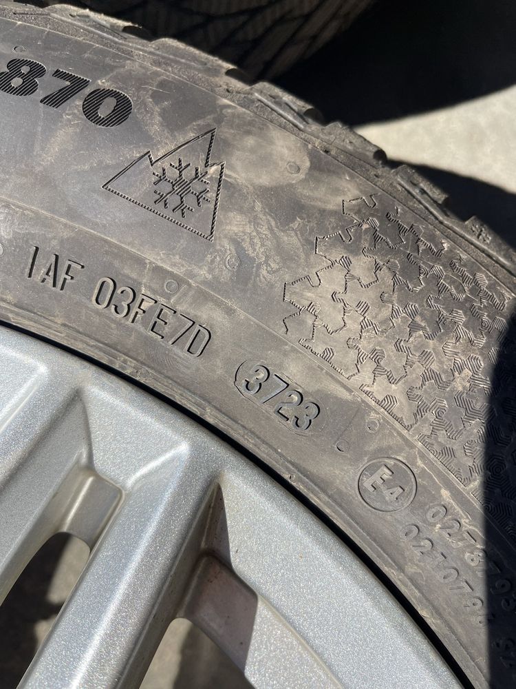 Mercedes нови зимни гуми ДОТ23 с джанти 205 60 16