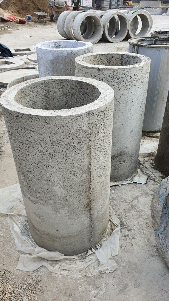 Tuburi/ inele din beton pentru pod