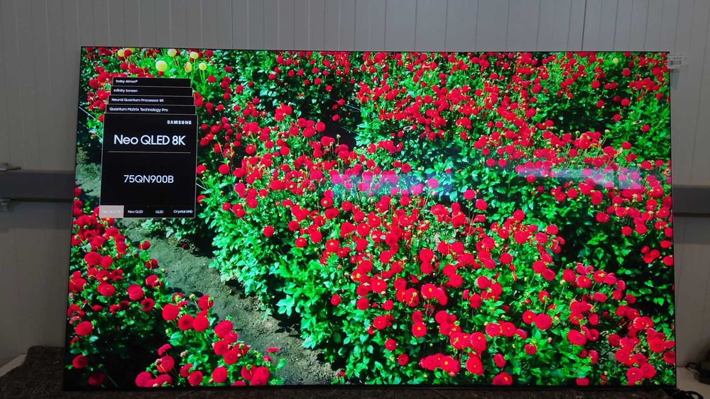 Televizor Samsung Neo QLED 75QN900B, 189 cm, Smart, 8K, 100Hz, Clasa G