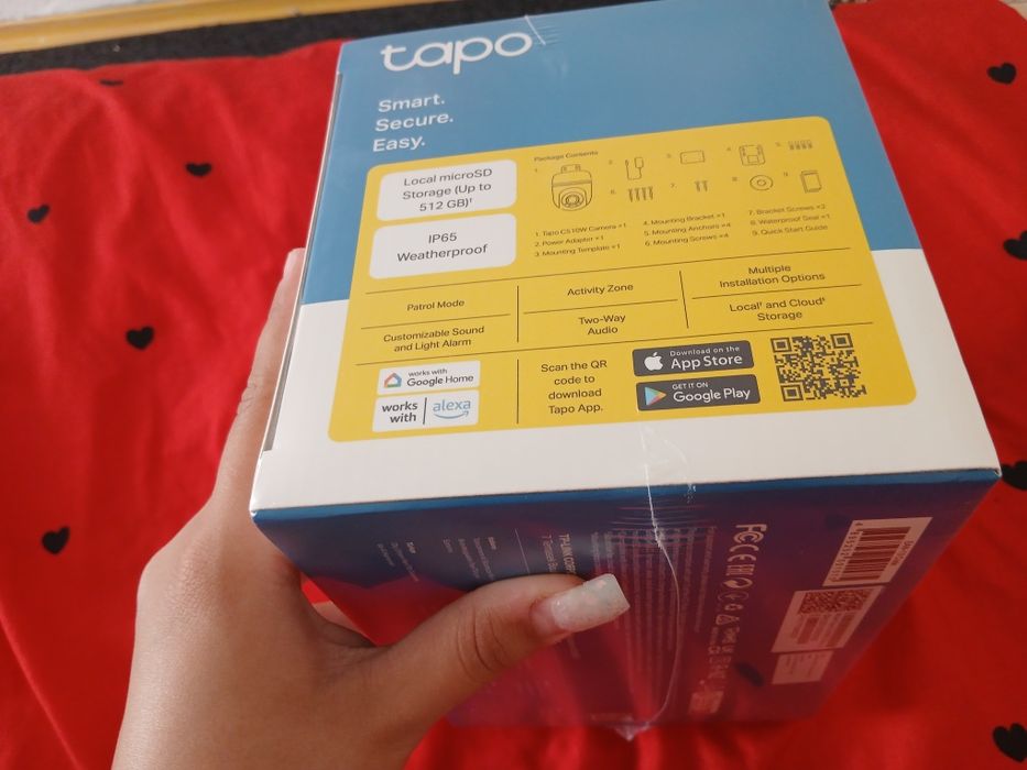 Cameră wi-fi Tapo nouă sigilată
