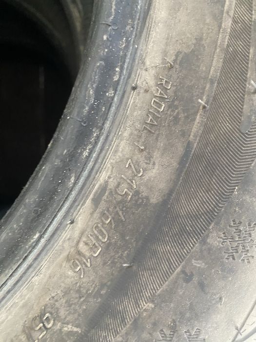 Шины зимние р16 два комплекта 215 60