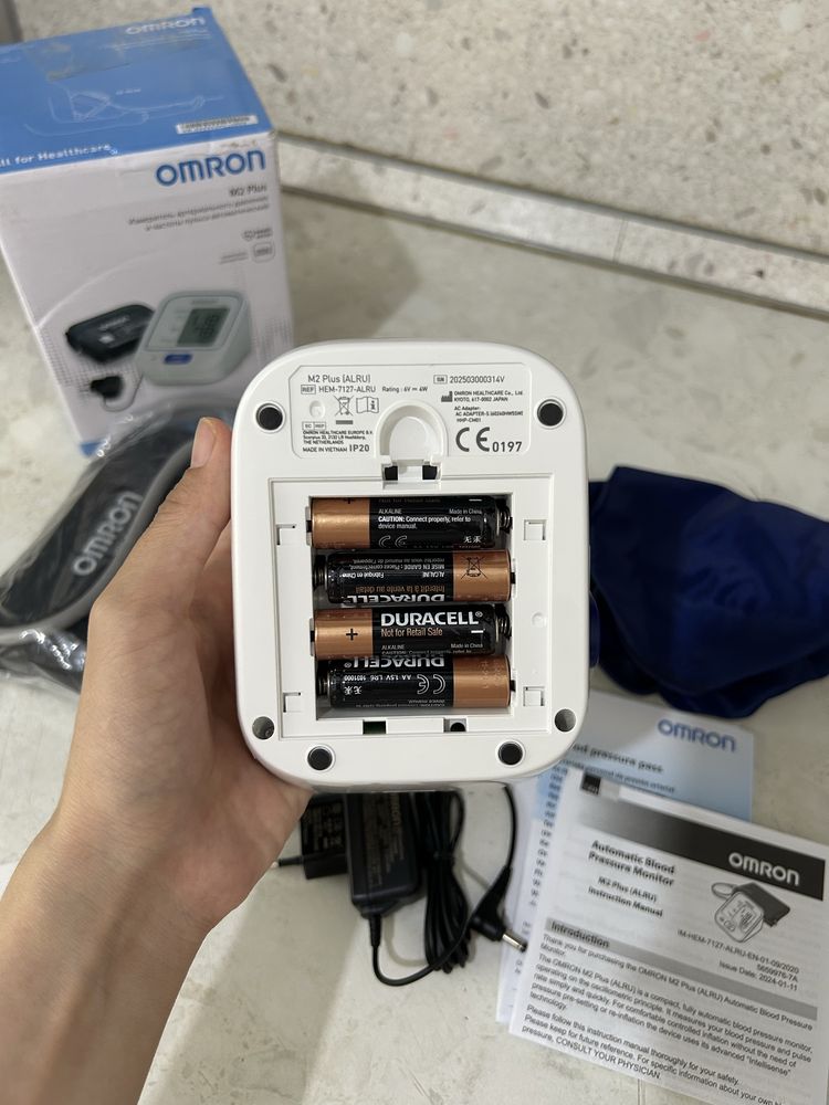 Omron M2 Plus автоматты тонометрі (Жаңа, қорапта) Оригинал