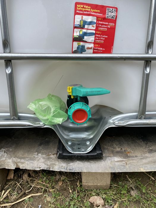 Cub plastic 1000 litri noi alimentare