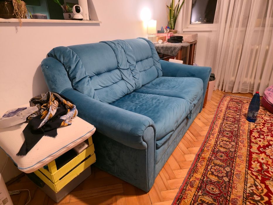 Canapea Extensibila cu lada depizitare