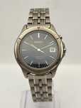 SEIKO Kinetic Titanium Watch ref. 5M42 0A20 Quartz Japan 39mm