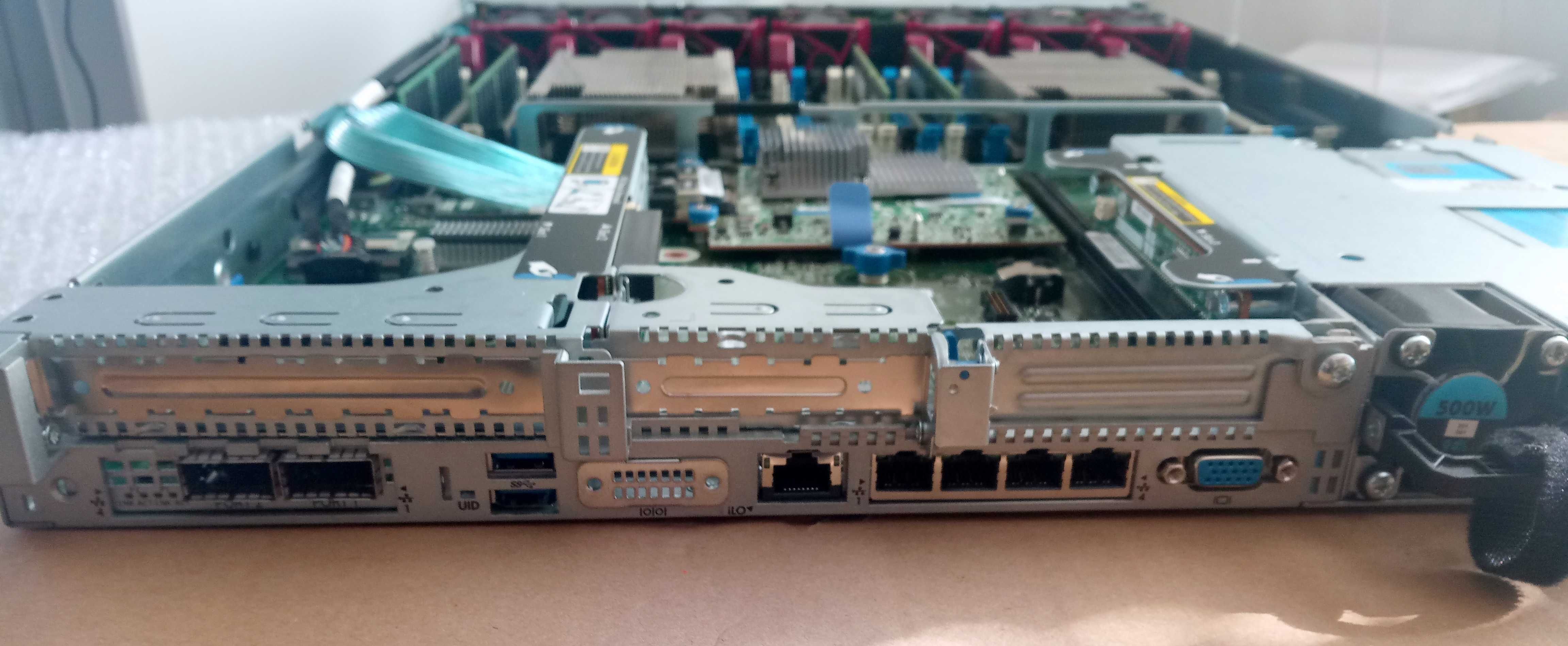 CTO: Сървър HPE DL360 Gen9 2*Xeon E5-2620v3 0GB RAM Smart Array RAID