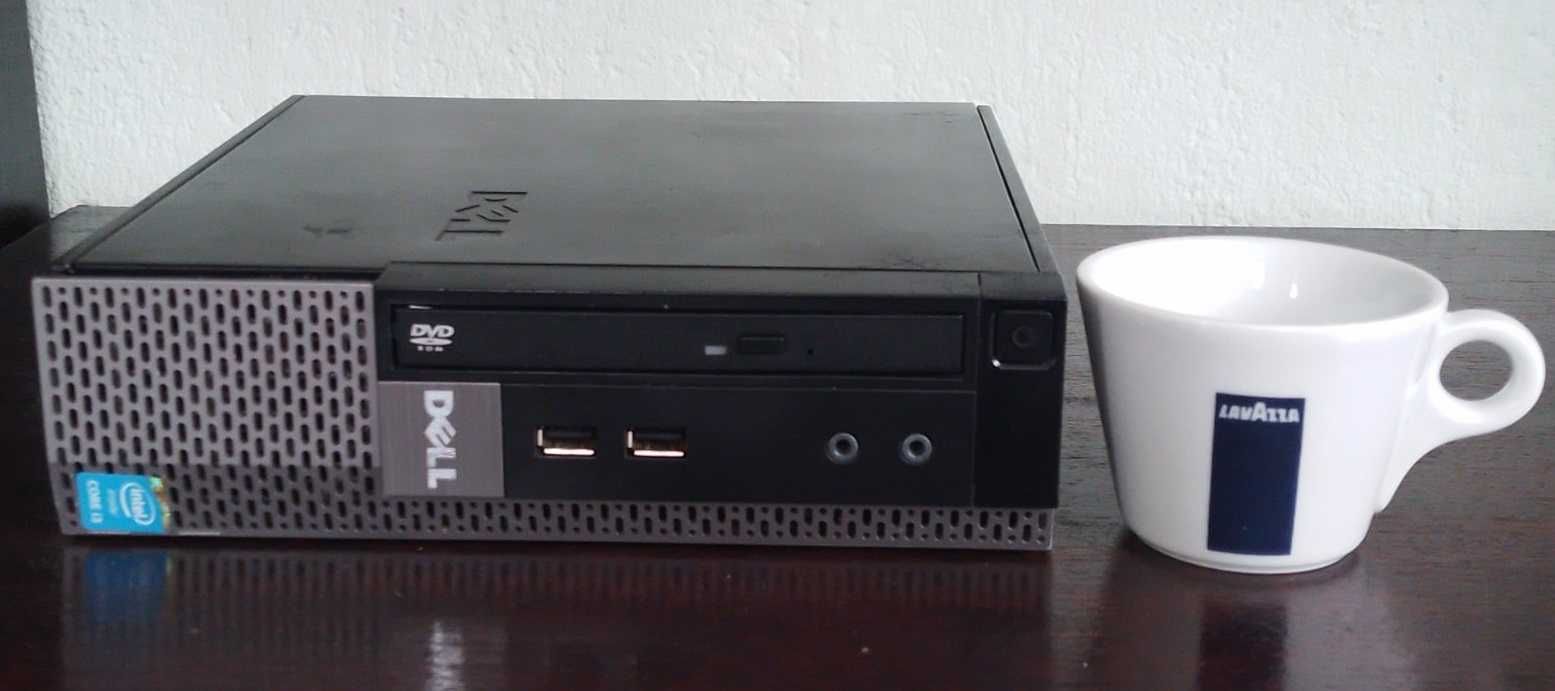 Dell Optiplex 9020 Ultra SFF с CPU i3-4130, 8GB RAM, 120GB SSD + 320GB