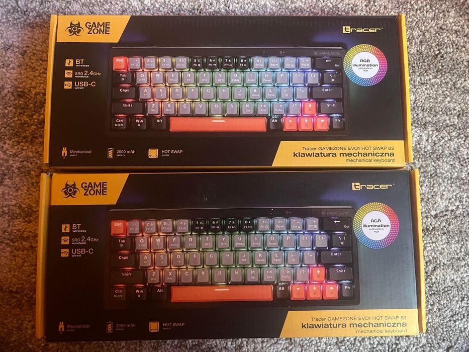Tastatură mecanică Tracer Gamezone Evo 1 nouă