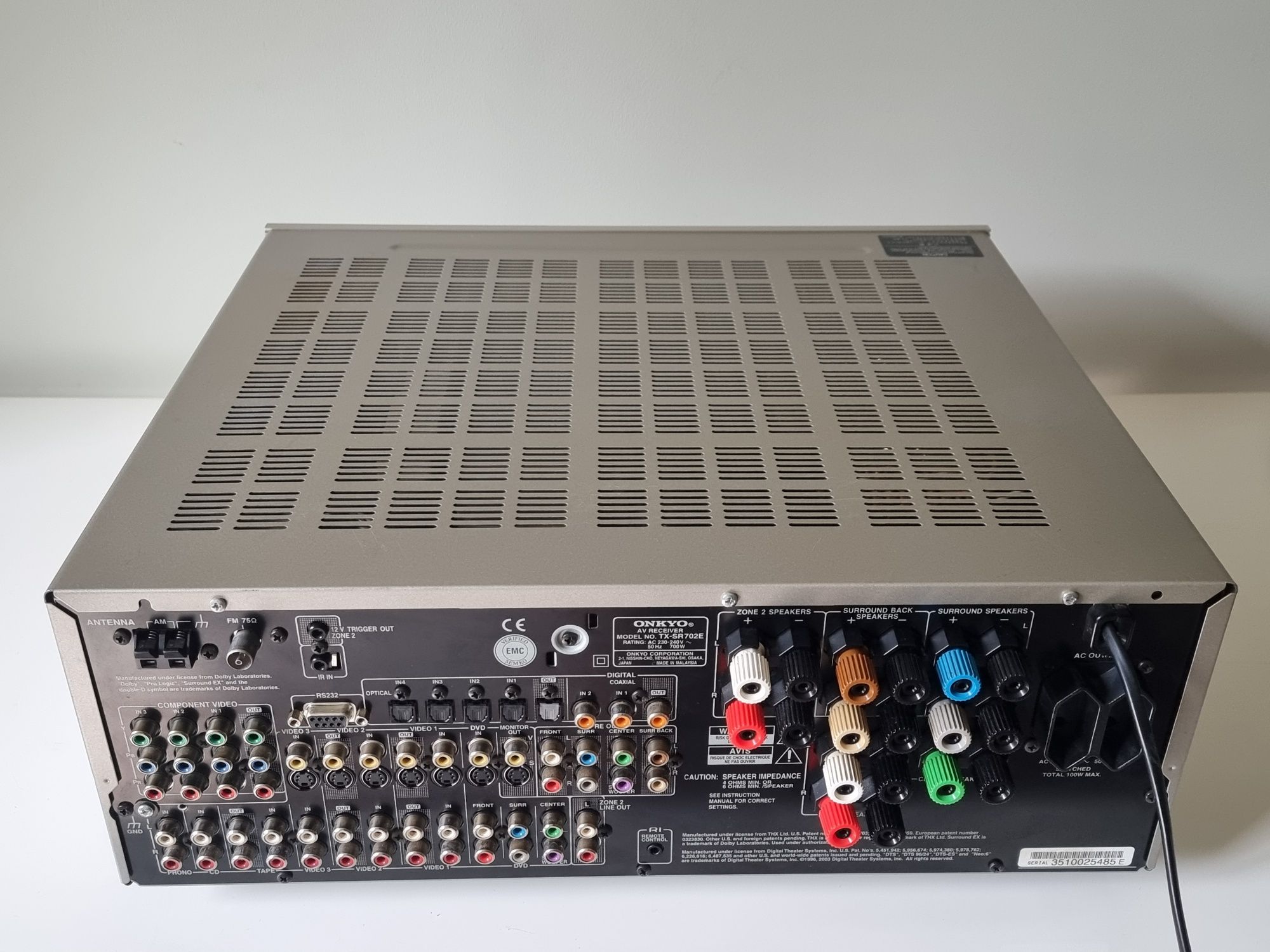 Onkyo TX-SR702E AV Receiver 7.1