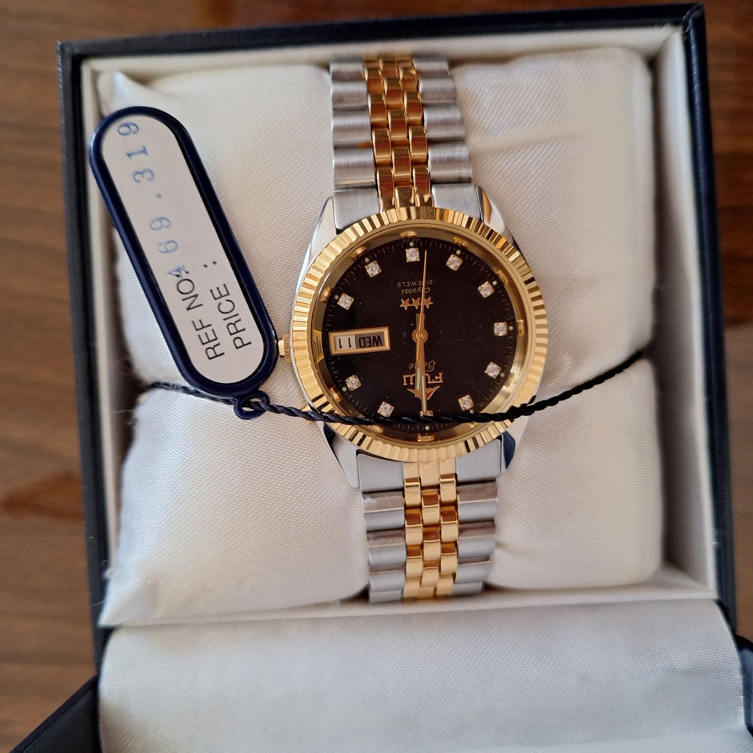Часовник мъжки  FUJITIME, HIGH class watch, JAPAN. Нов, неупотребяван