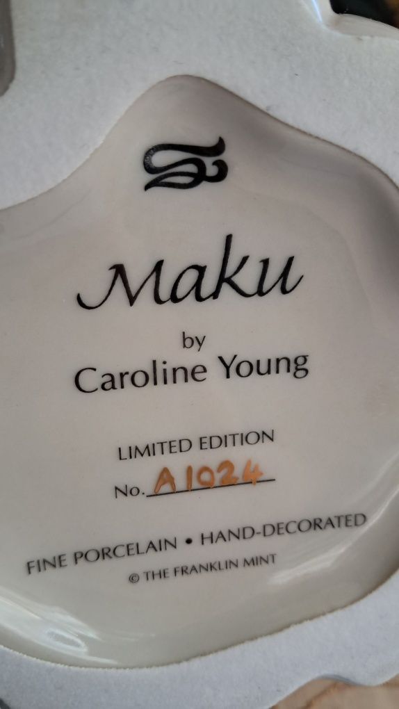 Порцеланова фигура Franklin mint "MAKU "