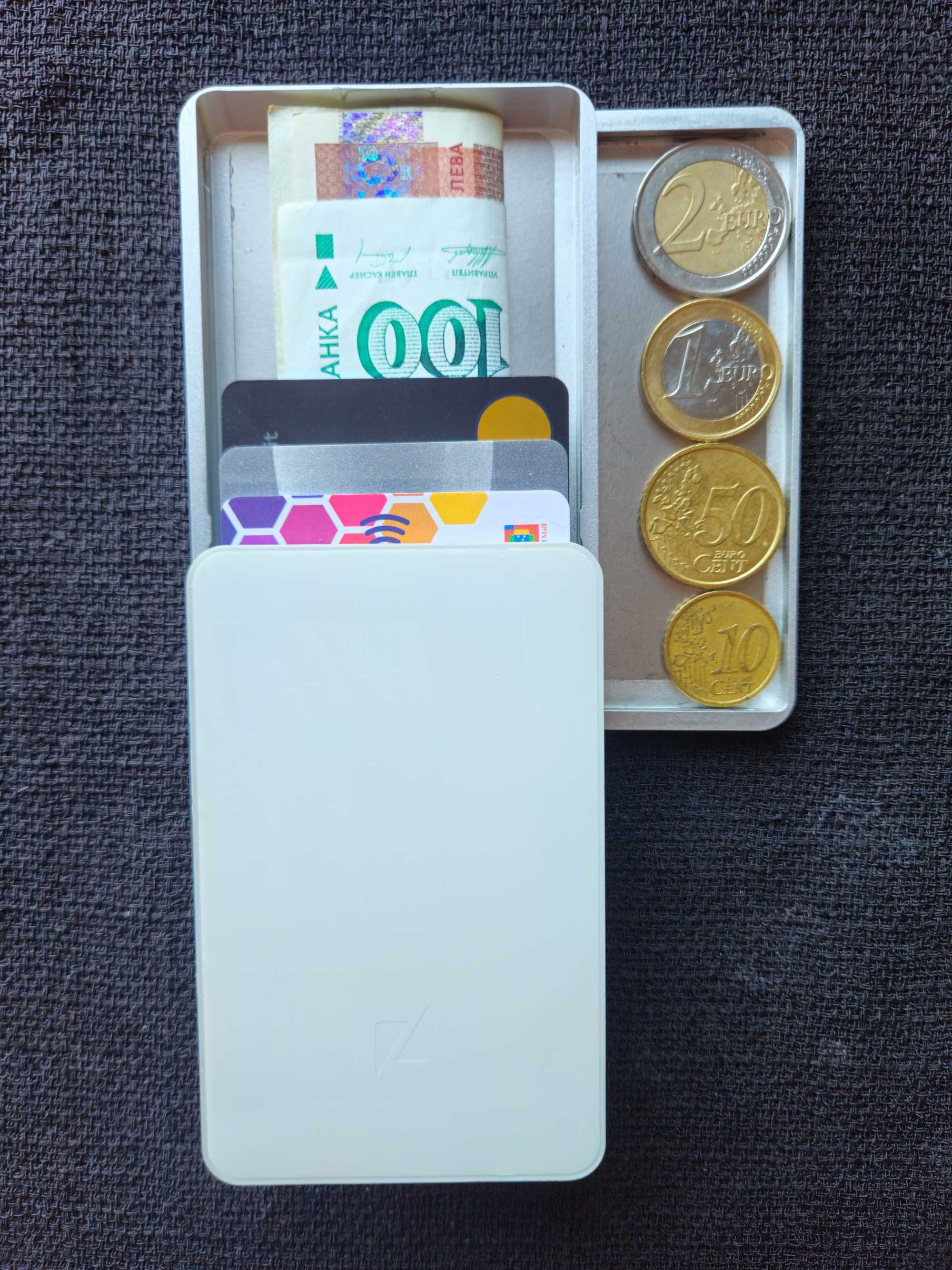 Zenlet 2 Plus – slim минималистичен портфейл за карти с RFID защита