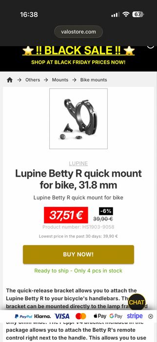 Suport Far Lupine Original