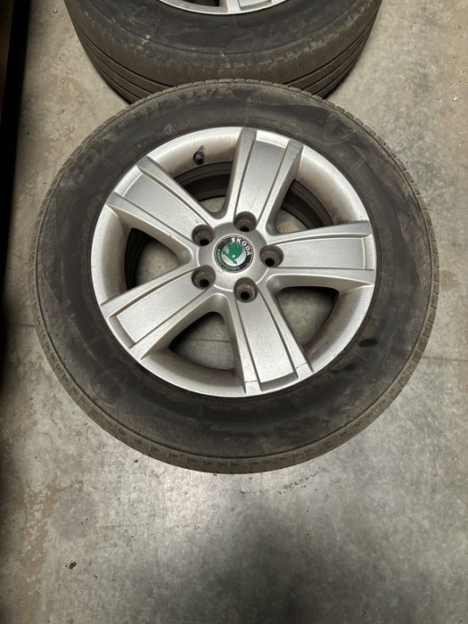 Jante R15 aliaj Skoda originale 195 65 15 vara