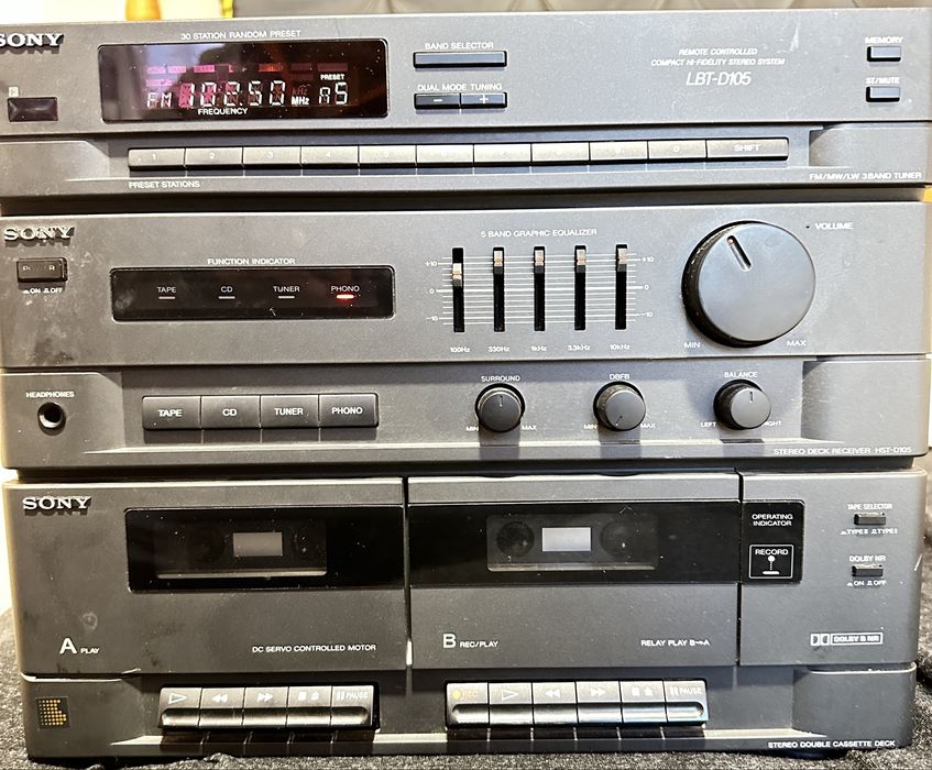 Linie audio Sony HST-D105 cu telecomanda originala!