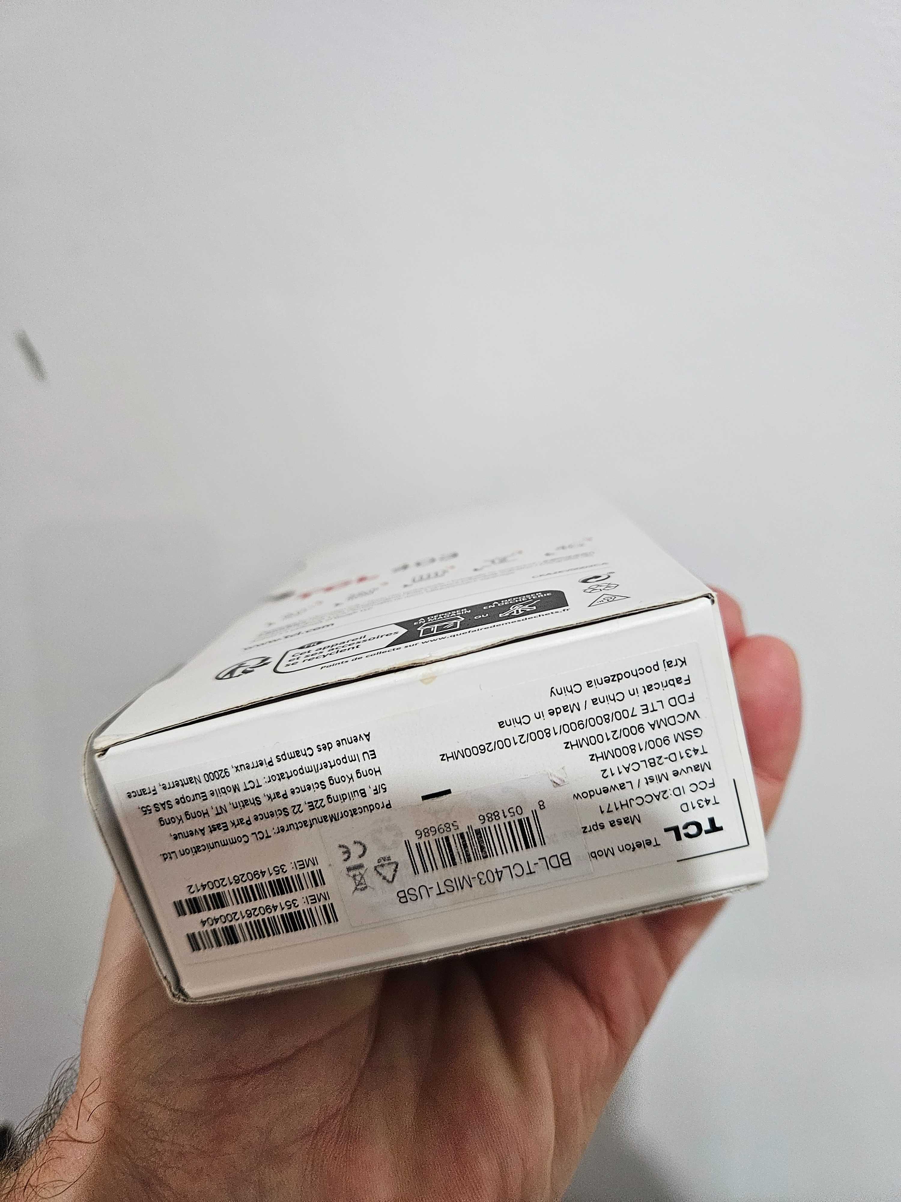 TCL 403, Sigilat la cutie, Garantie.
