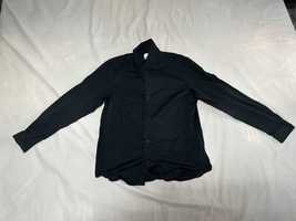 Нова чисто черна риза Slim Fit размер XL