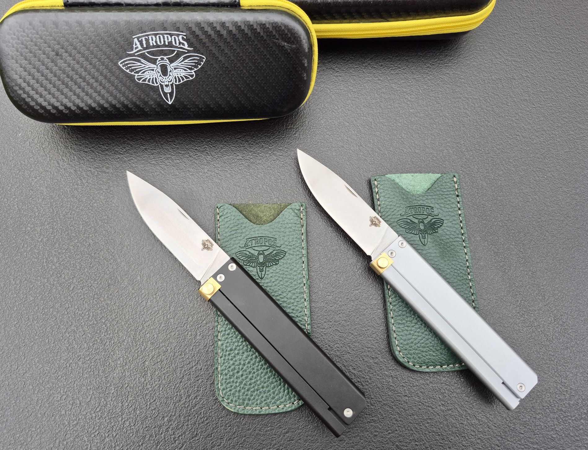 Сгъваем Руски гравитационен нож Atropos Trapper Knife
