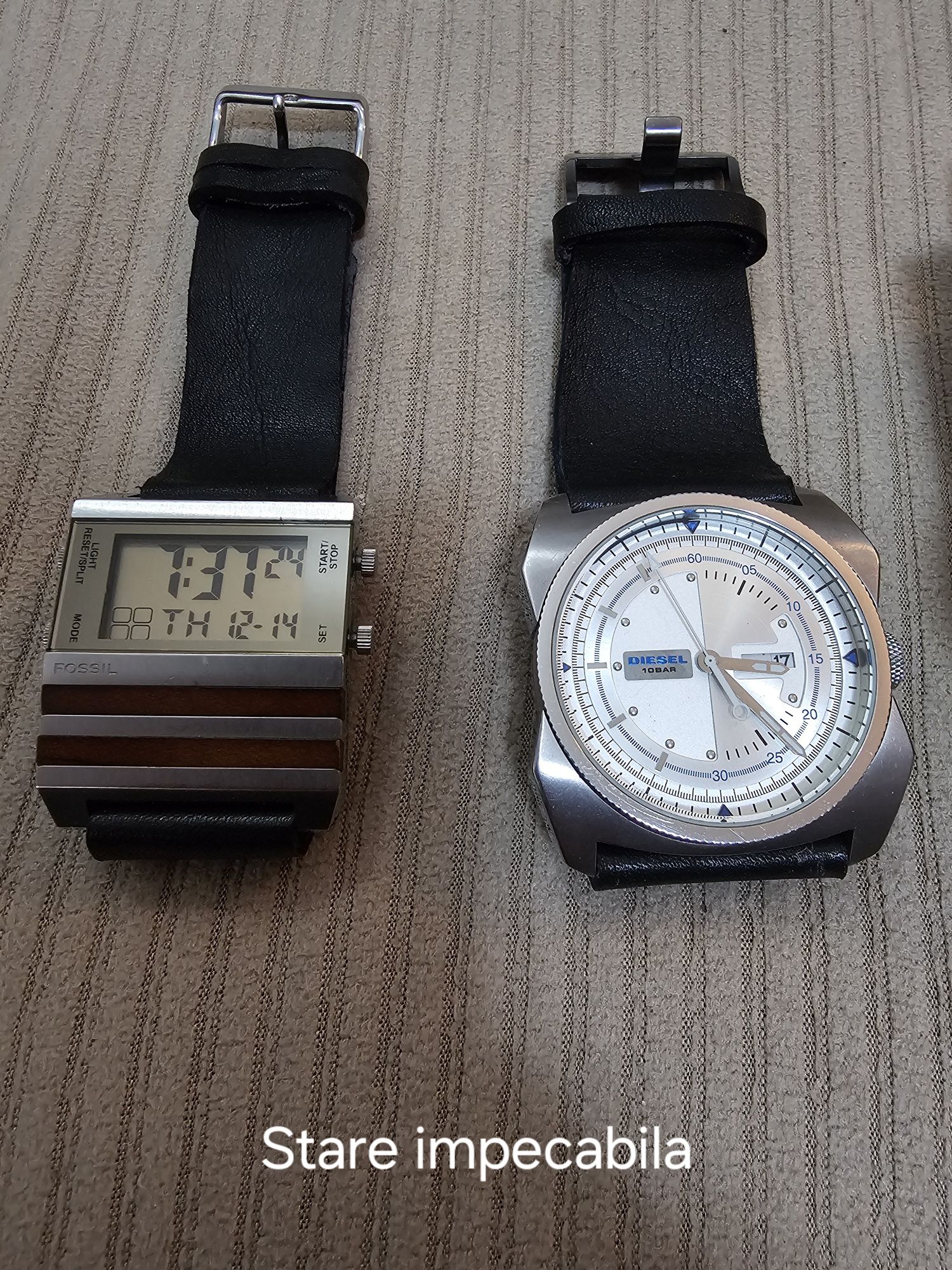 Vând ceasuri (colecție personala) Casio, Fossil, Diesel, Huawei