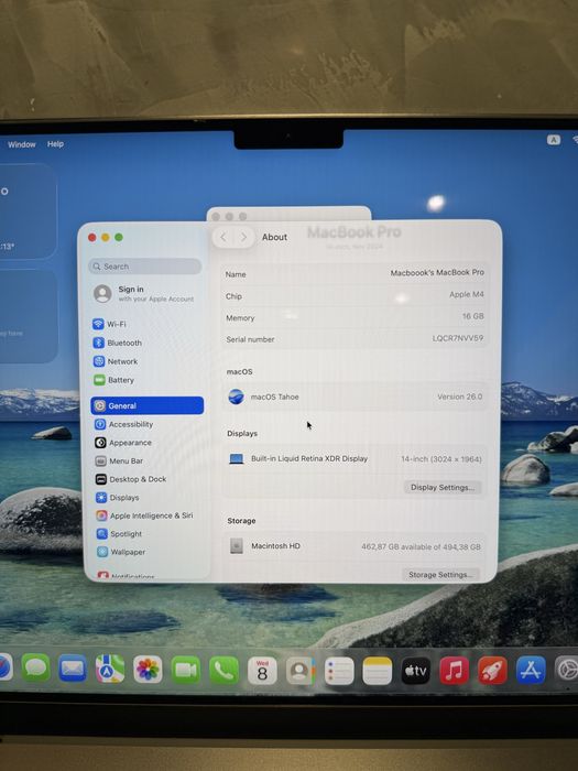 3 cycle! КАТО ЧИСТО НОВ Macbook Pro M4 14 inch Space Black