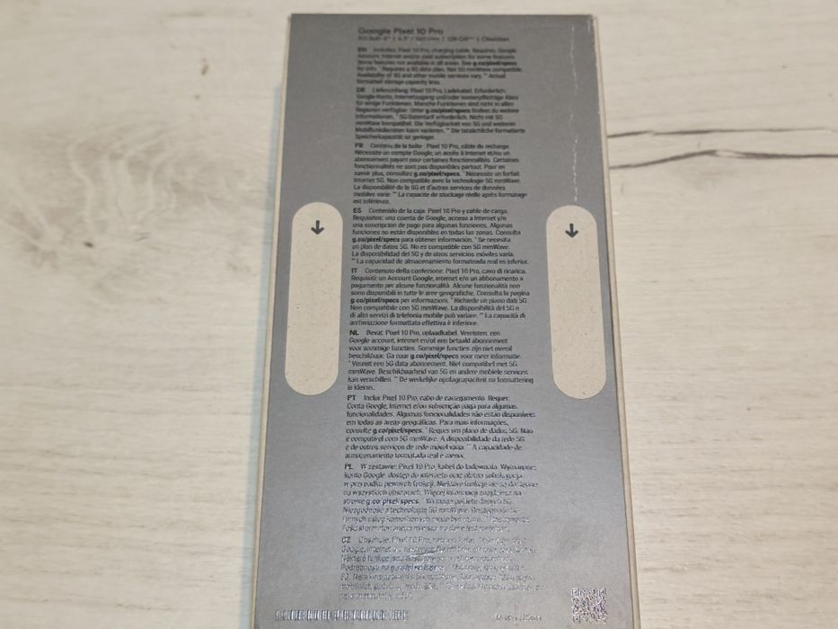 Чисто нов Google Pixel 10 Pro 16 GB RAM 128 GB